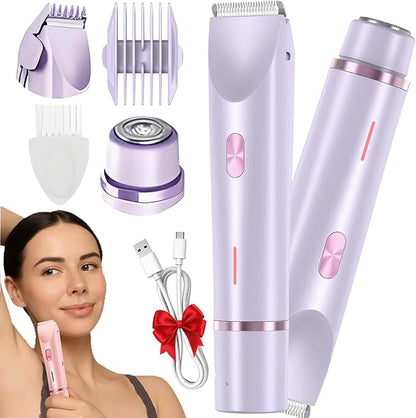 Vamaro SilkySplash 2-in-1 Electric Shaver & Trimmer